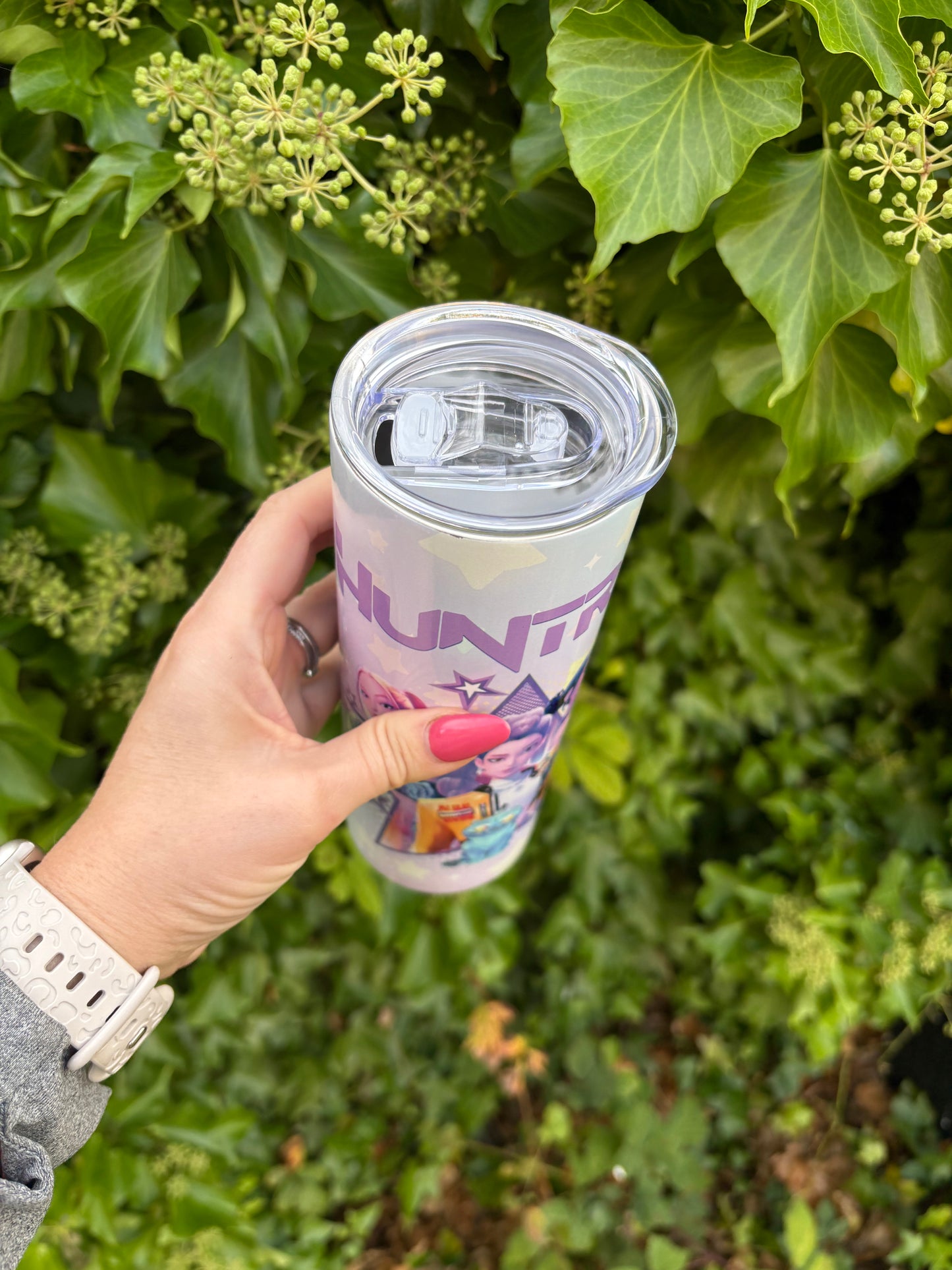 K-pop demon hunters Huntrix tumbler 2