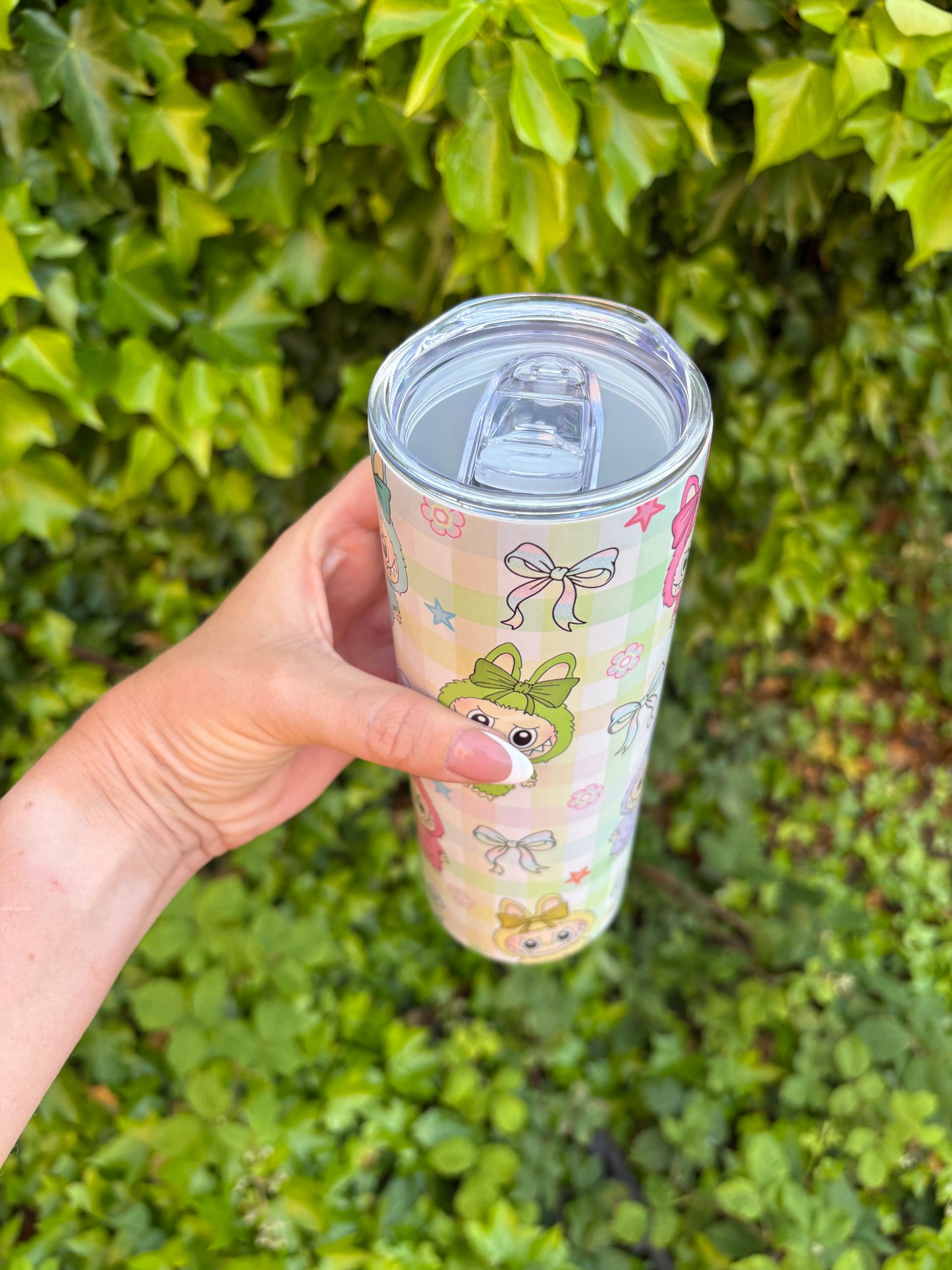Labubu 2 cute monster 20oz stainless steel tumbler