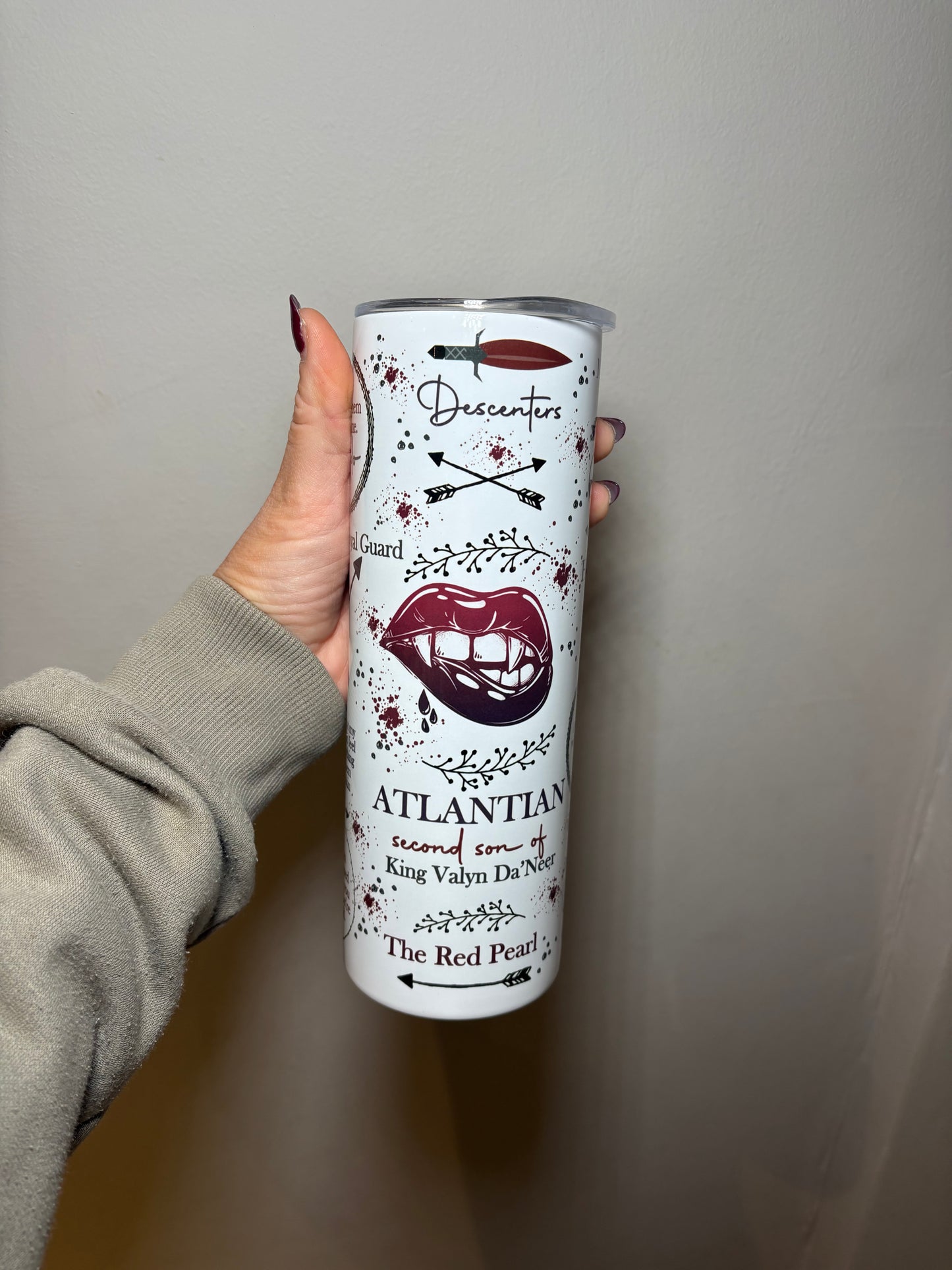 Blood and Ash Casteel 20oz stainless steel tumbler