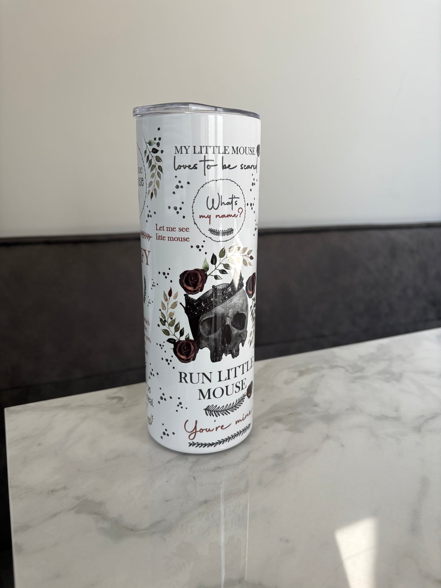 Haunting Adeline Zade Meadows 20oz stainless steel tumbler