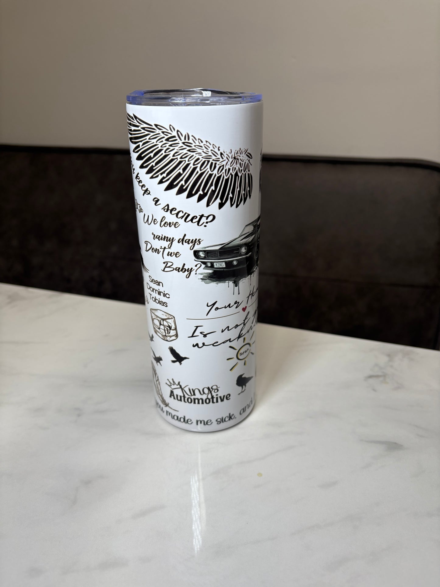 Ravenhood 20oz stainless steel tumbler