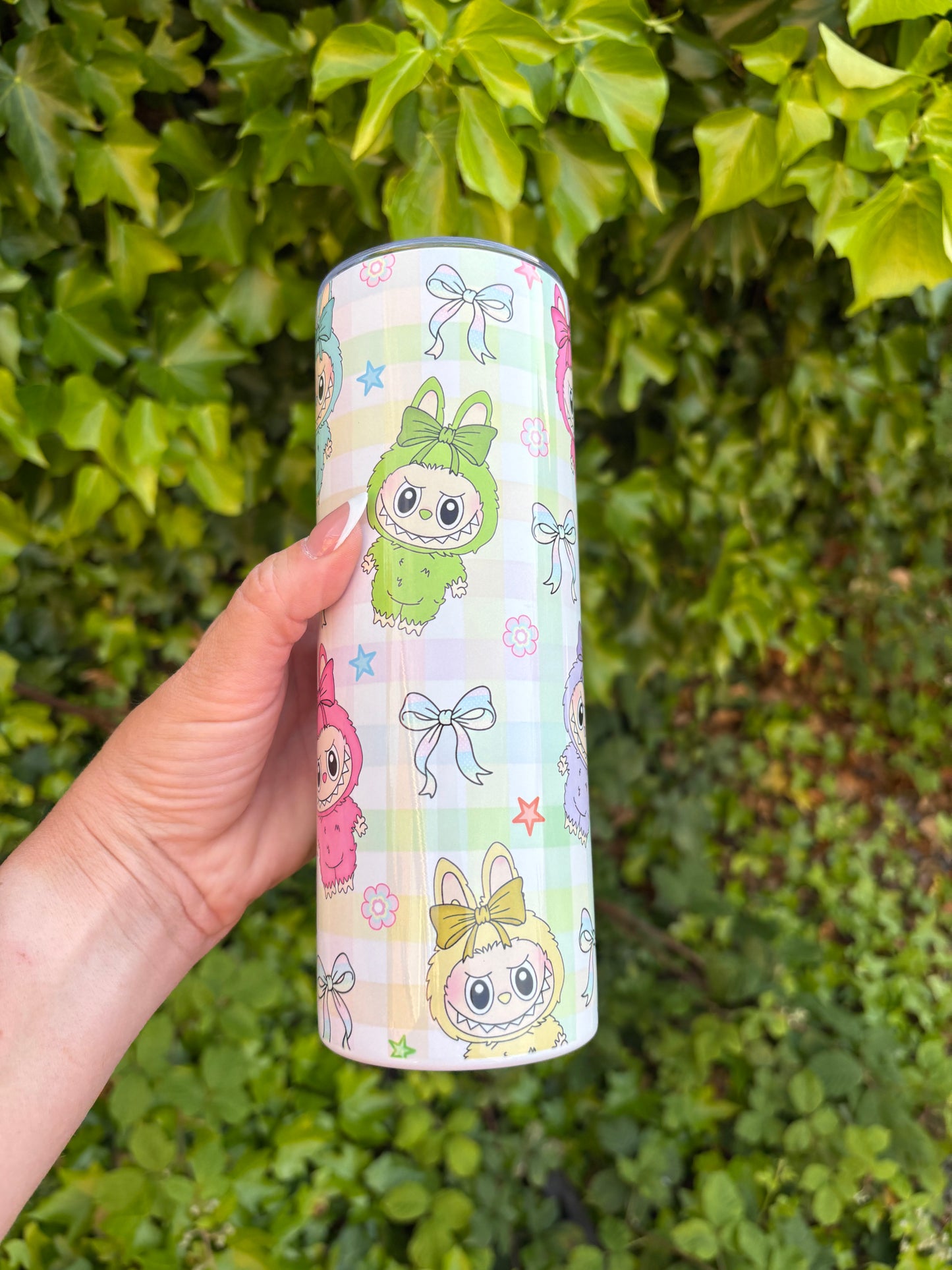 Labubu 2 cute monster 20oz stainless steel tumbler