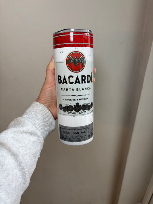 Bacardi 20oz stainless steel tumbler