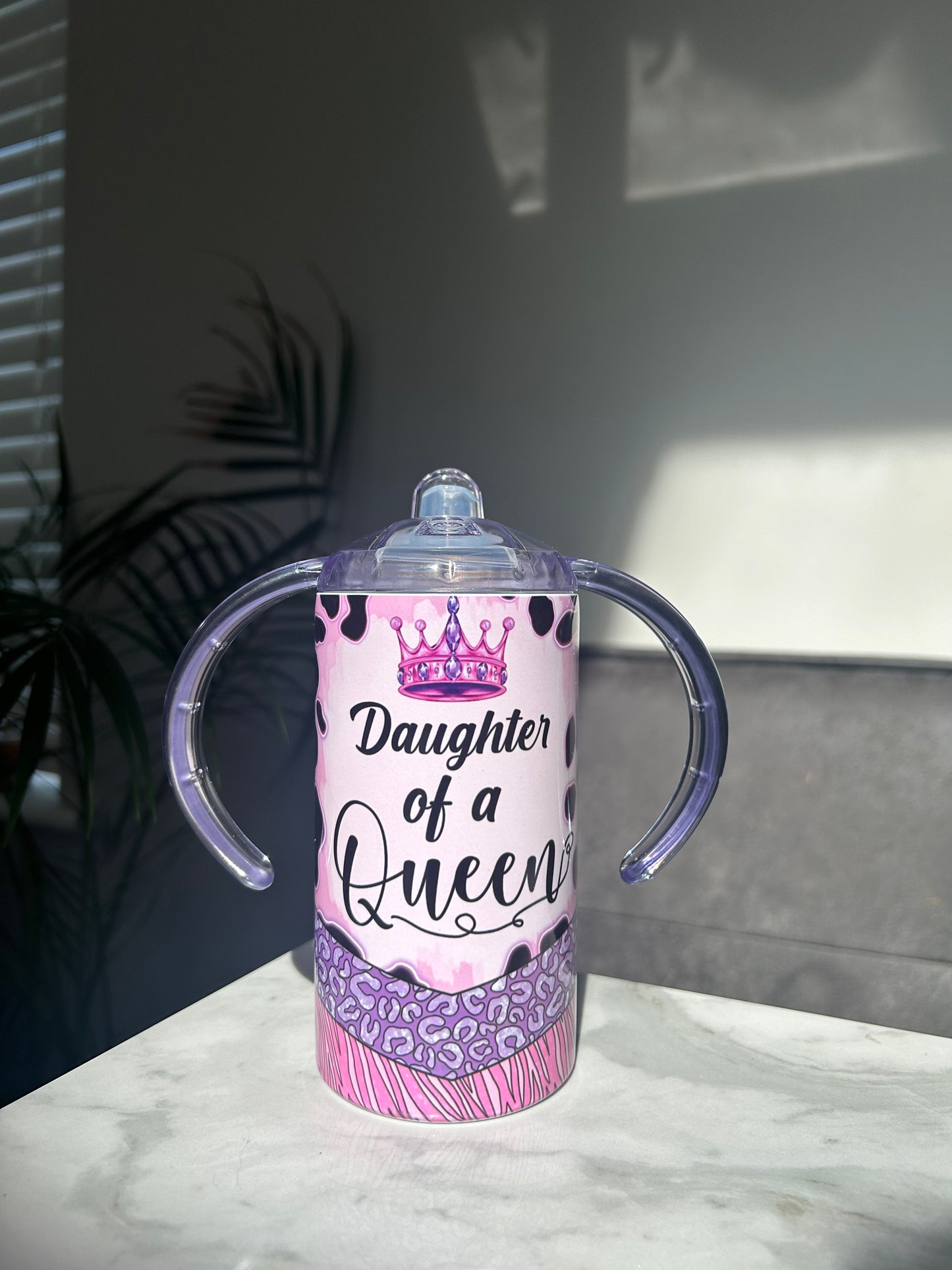 Mama and mini queen and princess tumbler duo
