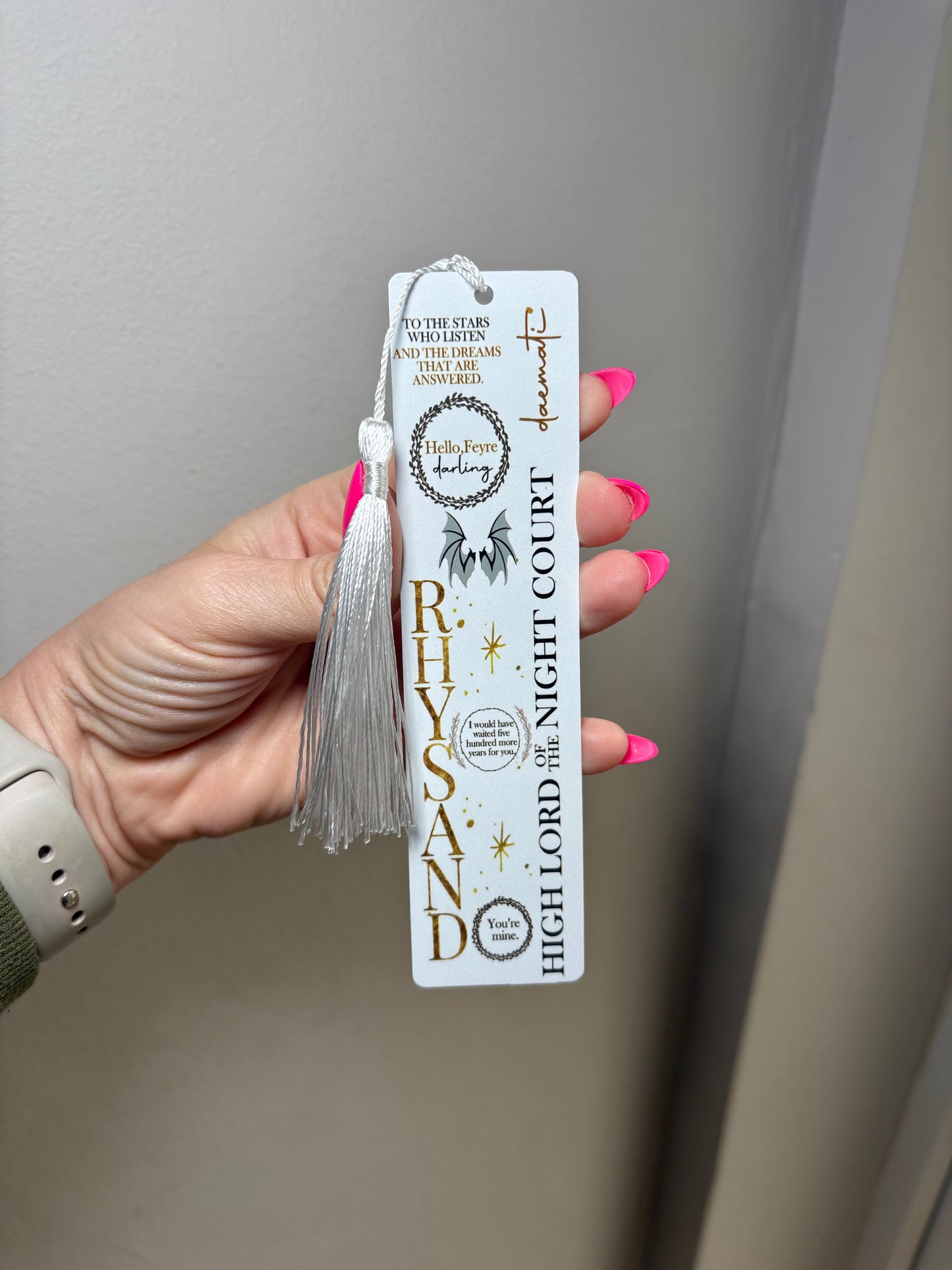 Acotar Rhysand Velaris bookmark