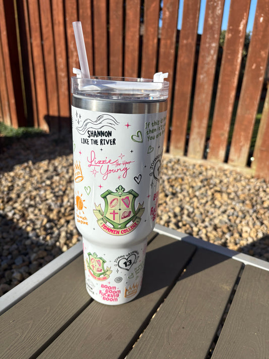 Binding 13 Keeping 13 40oz stainless steel tumbler