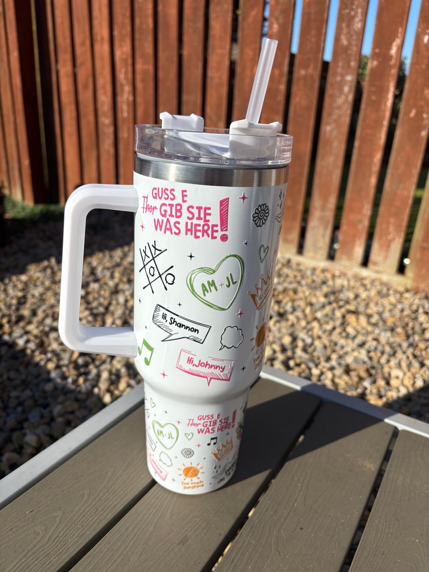 Binding 13 Keeping 13 40oz stainless steel tumbler