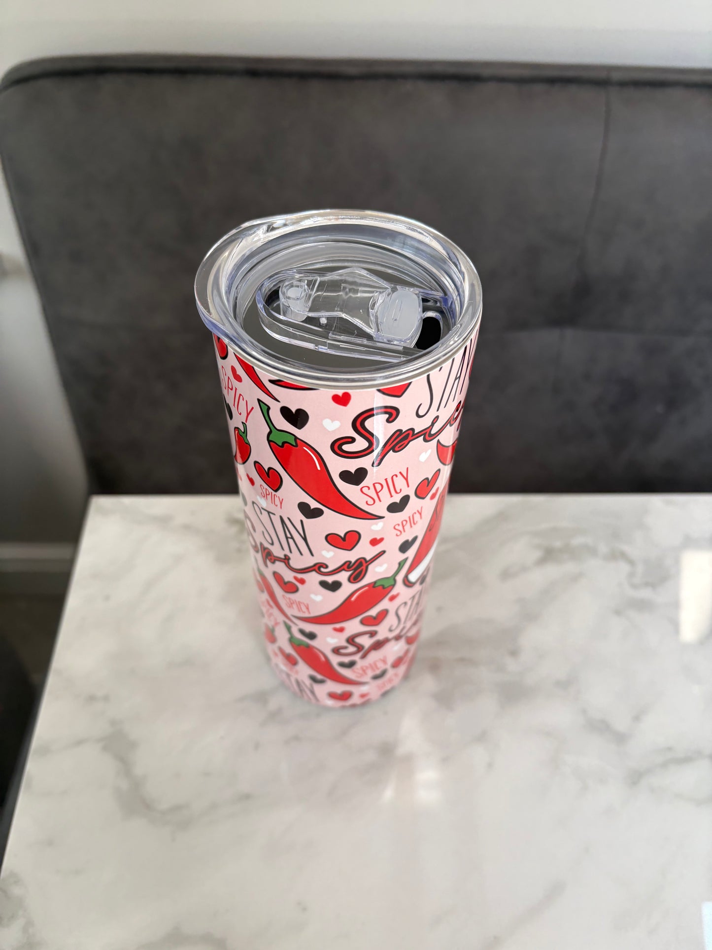 Spicy Book Club 20oz stainless steel tumbler