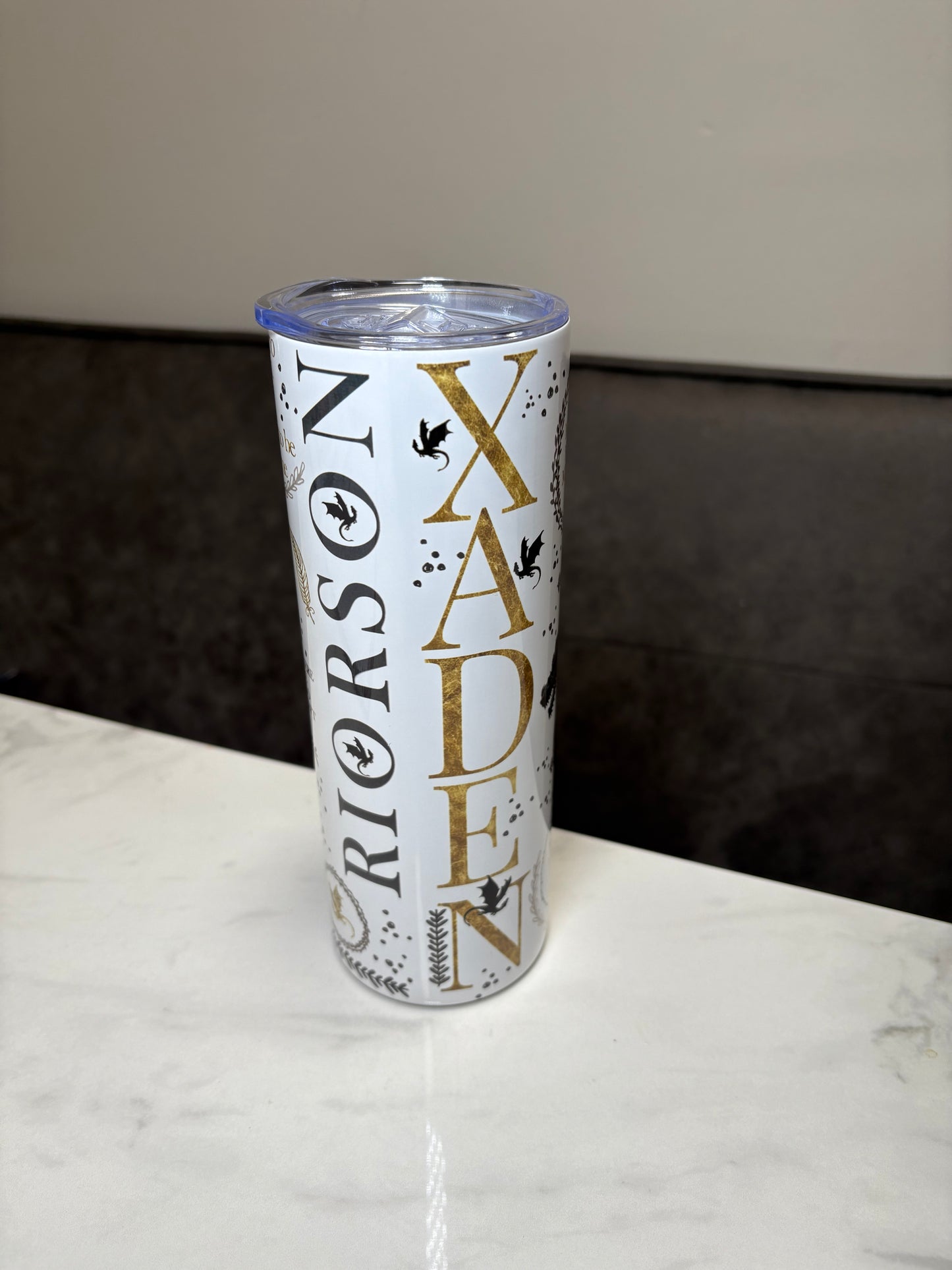 Fourth Wing Xaden Riorson 20oz stainless steel tumbler