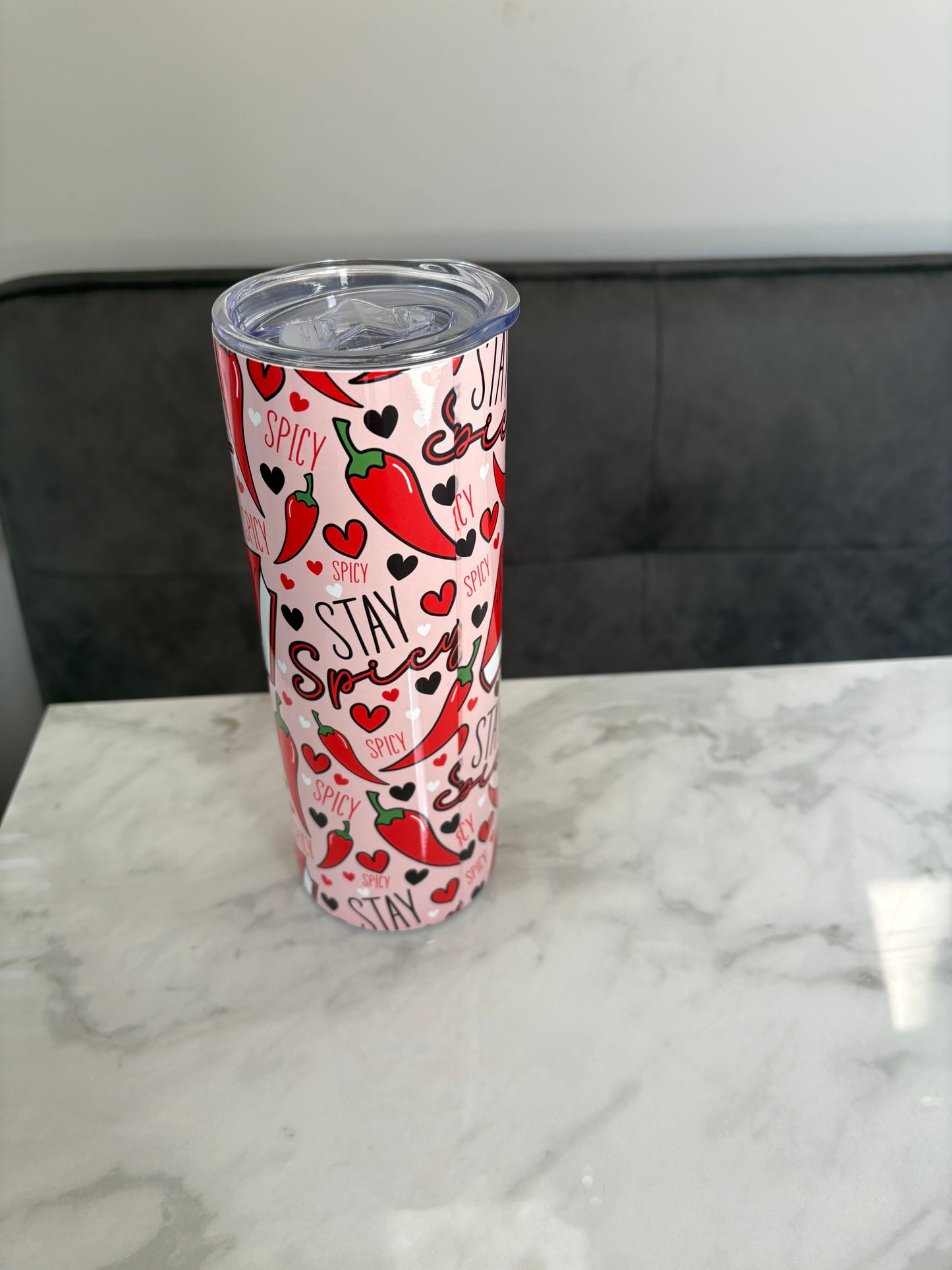Spicy Book Club 20oz stainless steel tumbler
