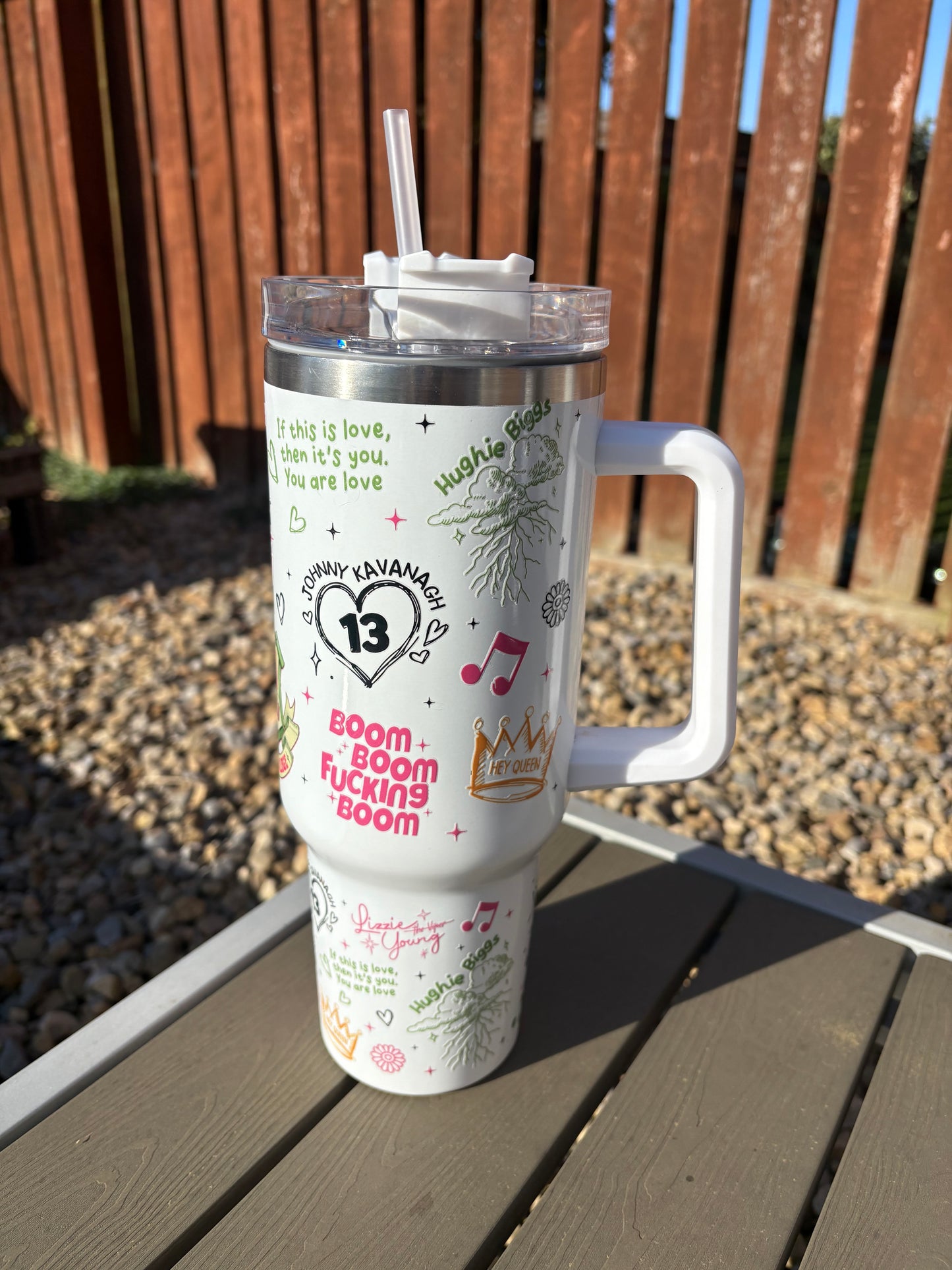 Binding 13 Keeping 13 40oz stainless steel tumbler