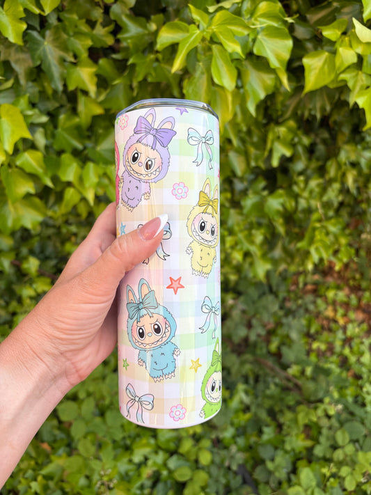 Labubu 2 cute monster 20oz stainless steel tumbler