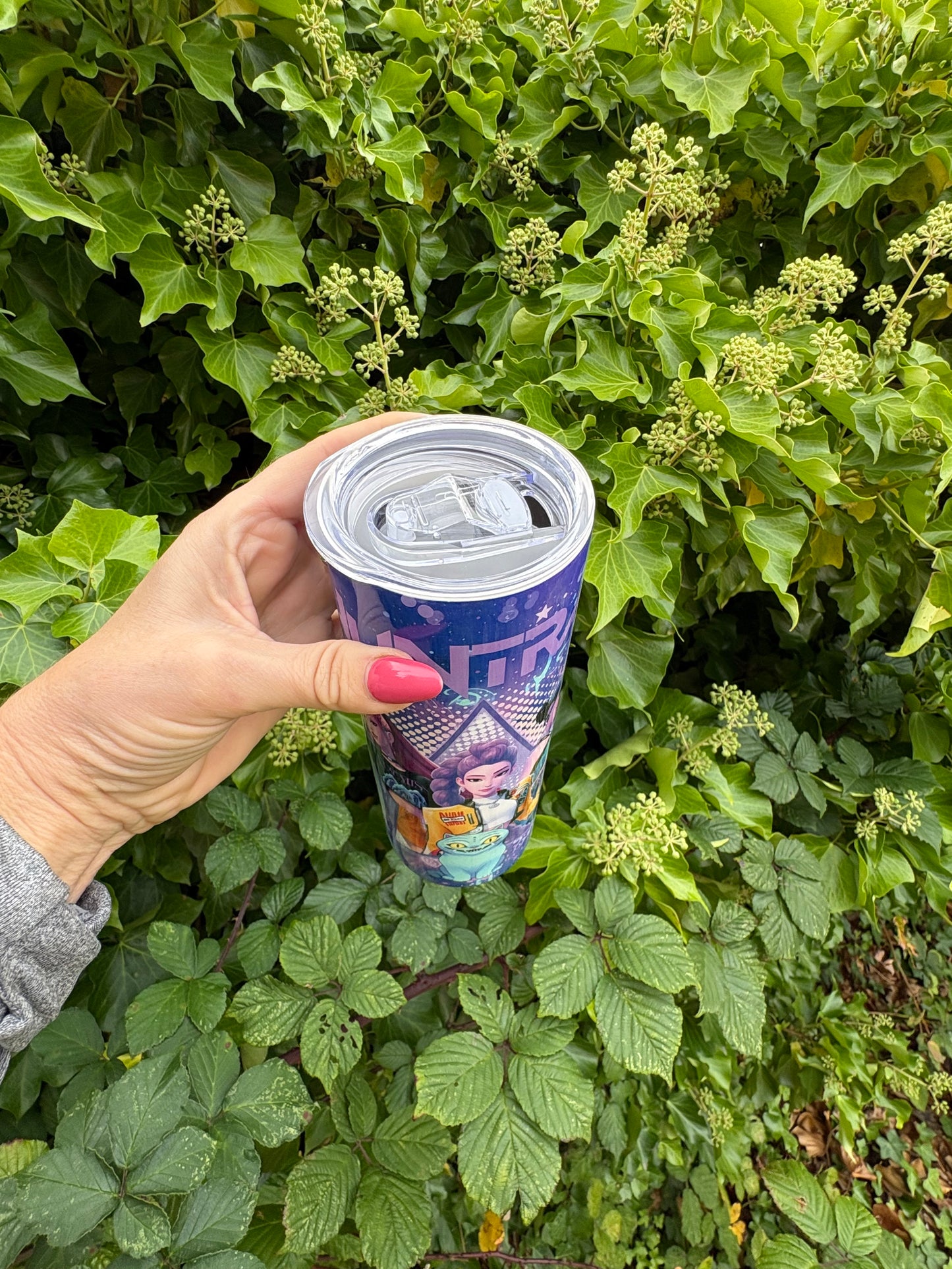 K-pop demon hunters Huntrix tumbler