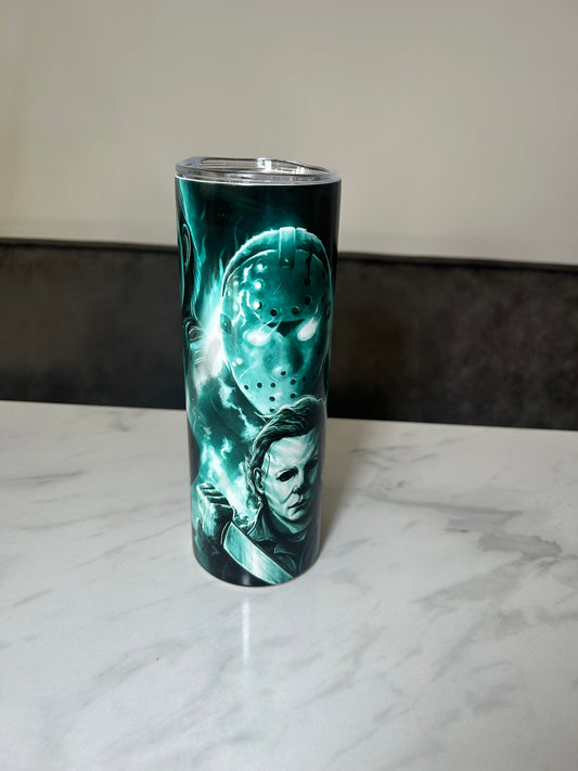 Halloween movies tumbler