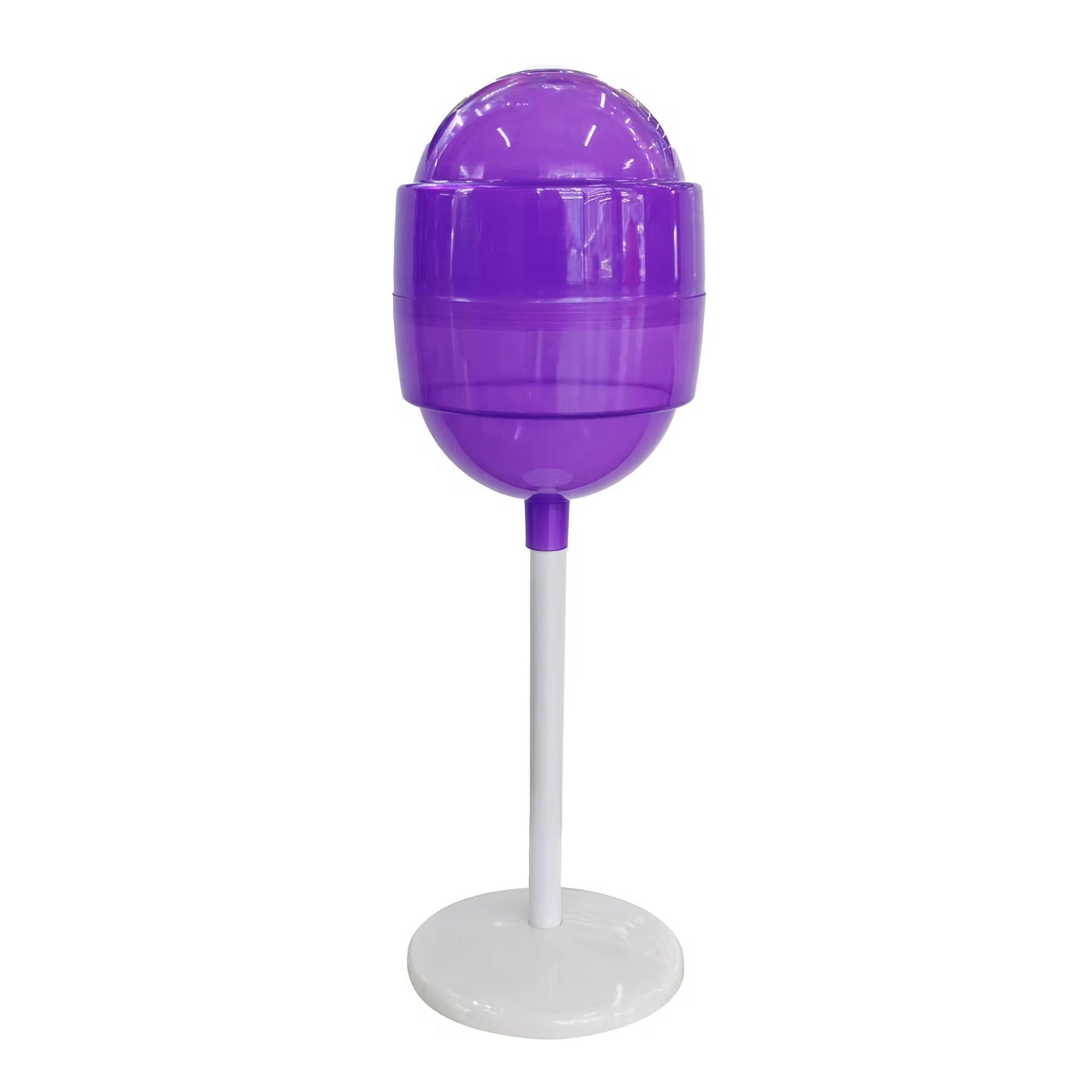 Standing lollipops plastic fillable