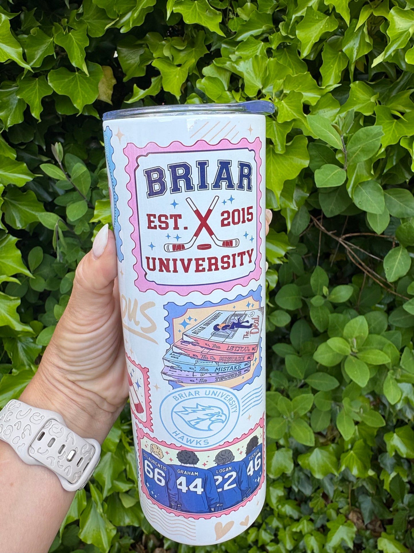 Off campus Garrett Graham 20oz tumbler