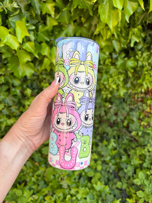 Labubu 1 cute monster 20oz stainless steel tumbler