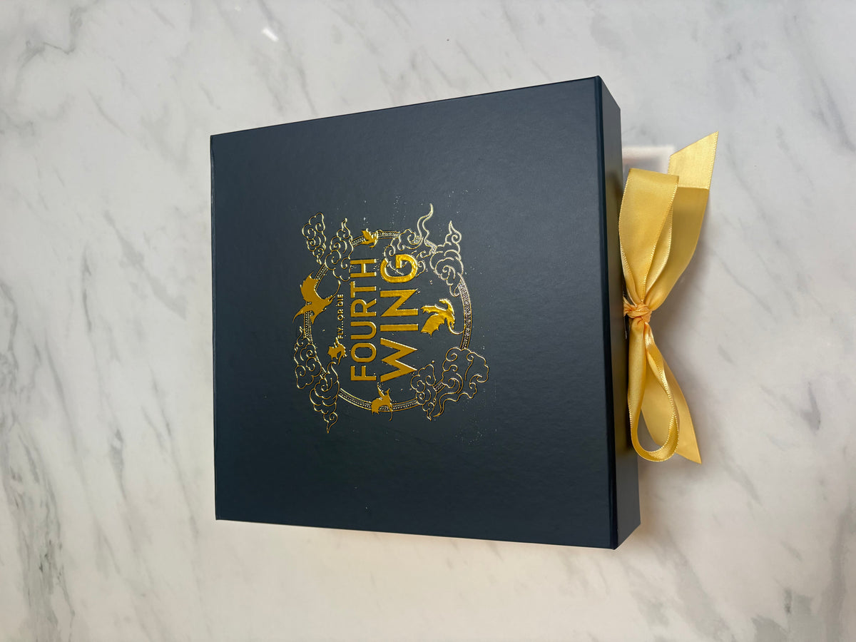 Fourth Wing Inspired Gift Box | Romantasy Bookish Gift | Dragon Rider Keepsake Box