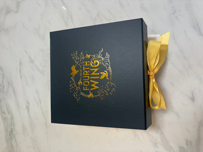 Fourth Wing Inspired Gift Box | Romantasy Bookish Gift | Dragon Rider Keepsake Box