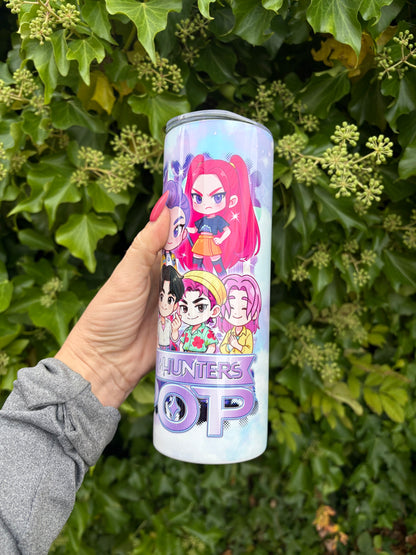 K-pop demon hunters Huntrix tumbler 1