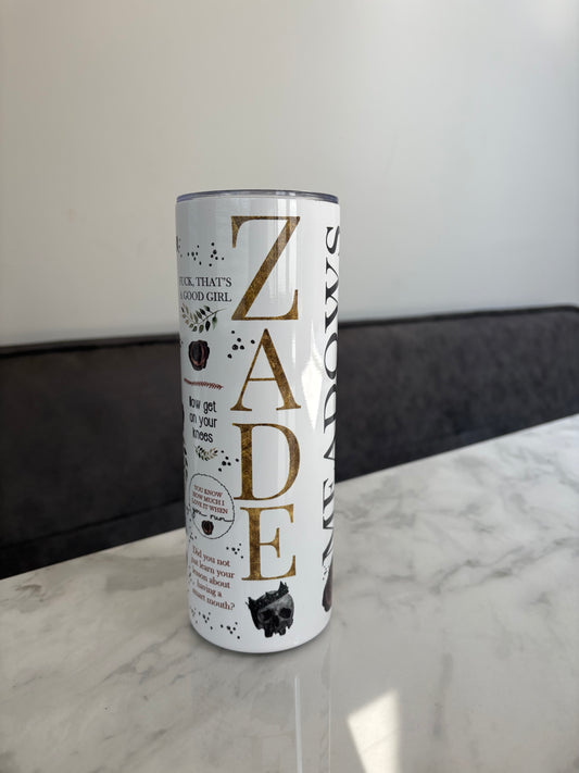 Haunting Adeline Zade Meadows 20oz stainless steel tumbler