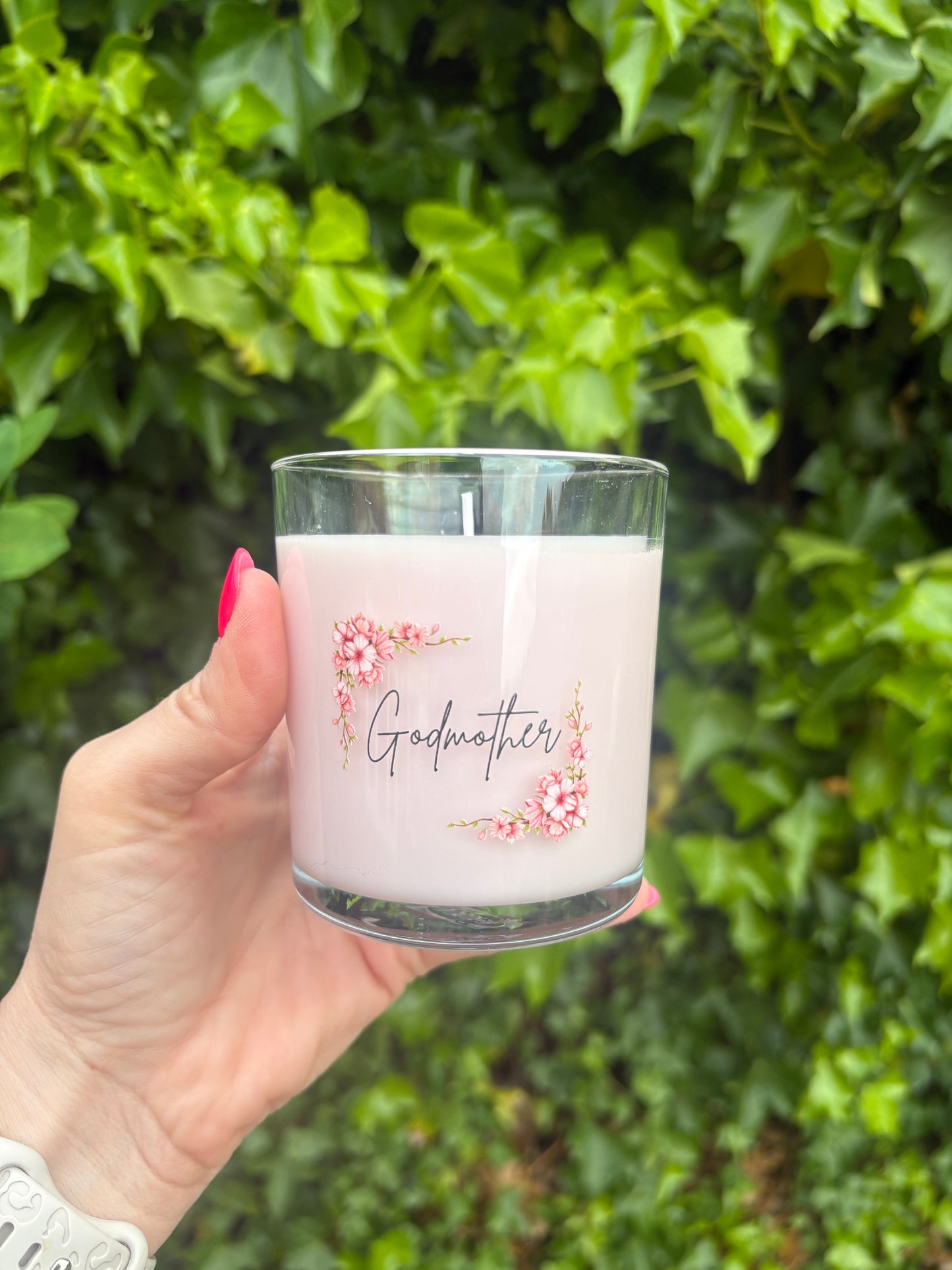 Godmother Gift Set –  Glass Mug & Candle | Will You Be My Godmother Proposal |