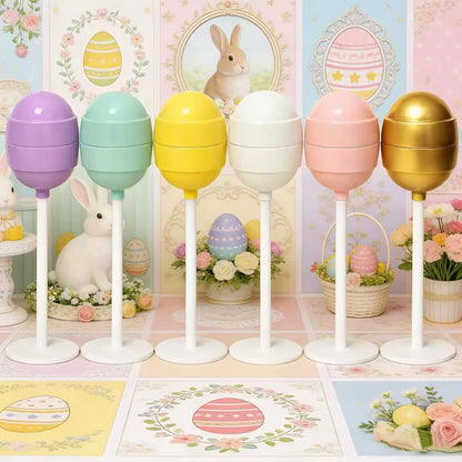 Standing lollipops plastic fillable