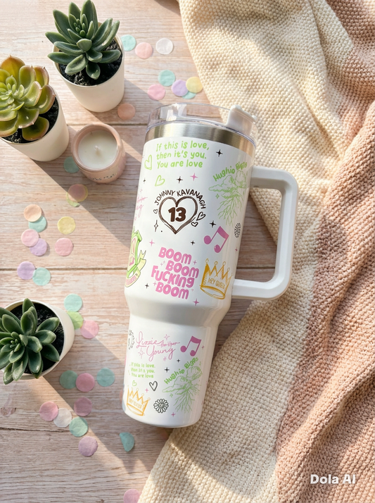 Binding 13 Keeping 13 40oz stainless steel tumbler