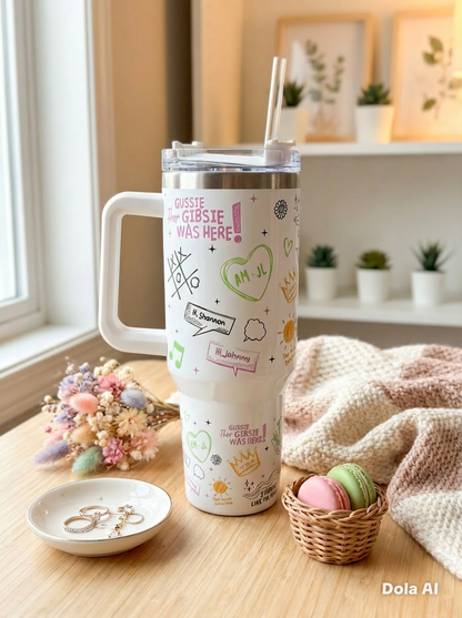 Binding 13 Keeping 13 40oz stainless steel tumbler