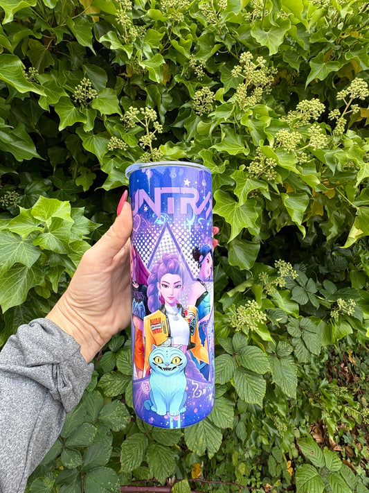 K-pop demon hunters Huntrix tumbler