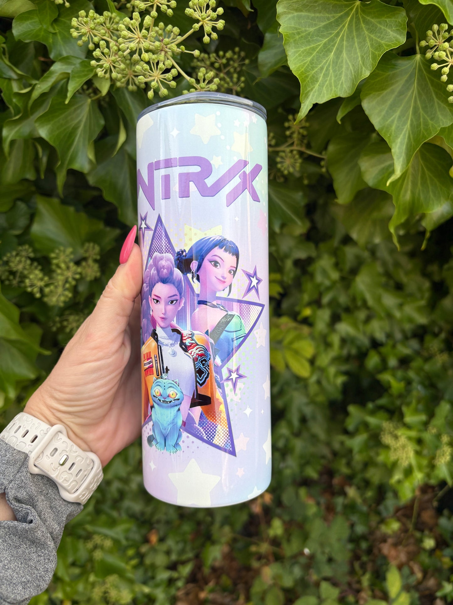 K-pop demon hunters Huntrix tumbler 2