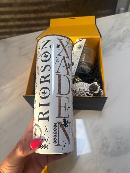 Fourth Wing Inspired Gift Box | Romantasy Bookish Gift | Dragon Rider Keepsake Box