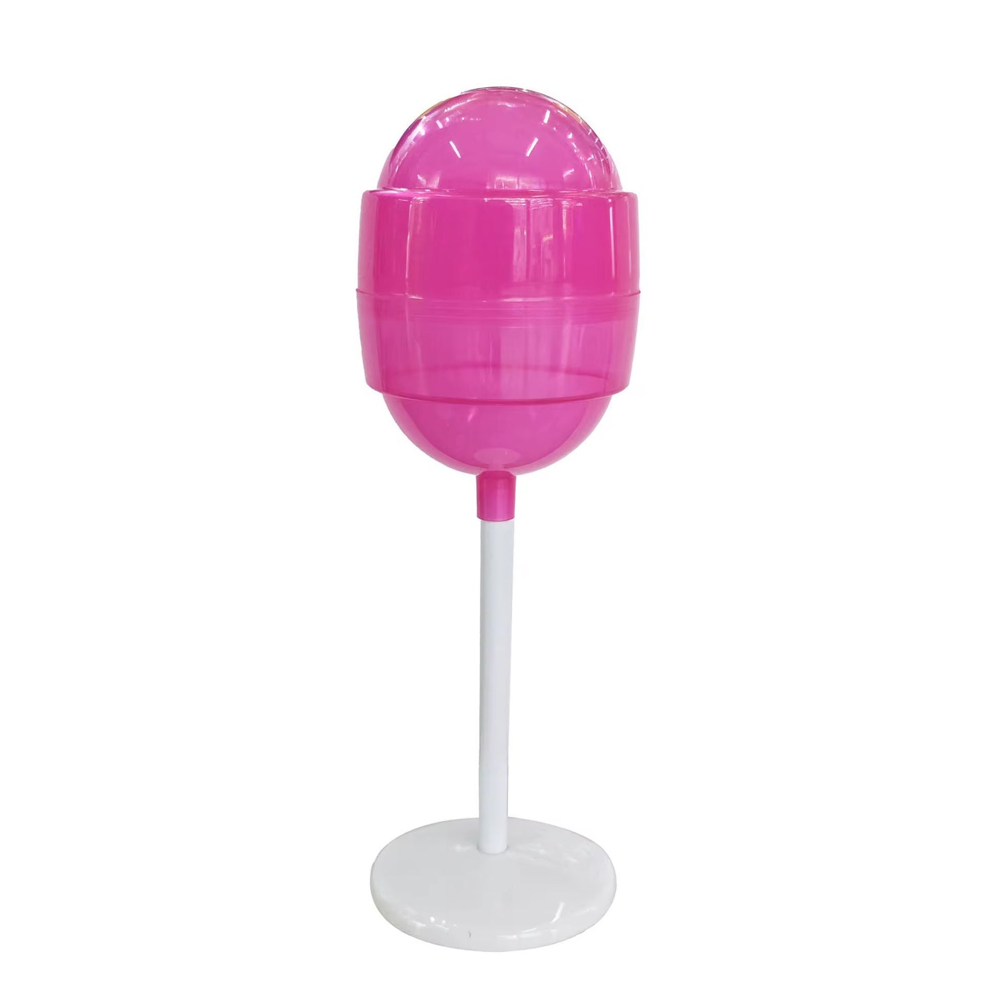 Standing lollipops plastic fillable