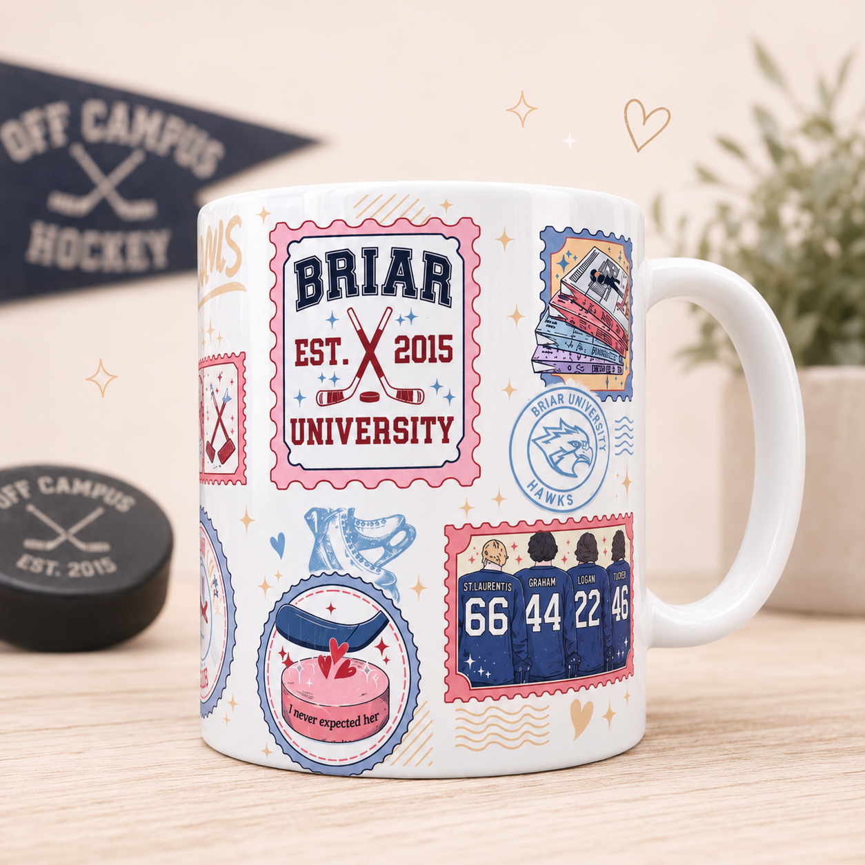 Off campus Garrett Graham 11oz mug