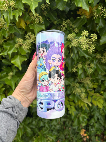 K-pop demon hunters Huntrix tumbler 1