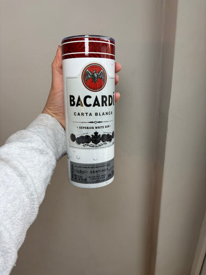 Bacardi 20oz stainless steel tumbler