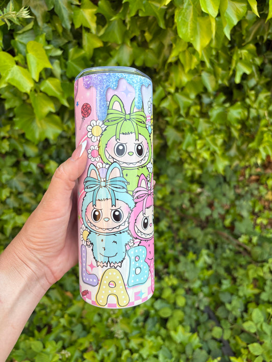 Labubu 1 cute monster 20oz stainless steel tumbler