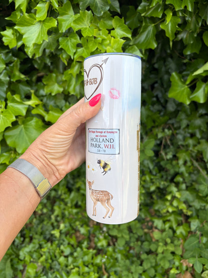 Magnolia Parks 20oz stainless steel tumbler