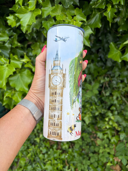 Magnolia Parks 20oz stainless steel tumbler